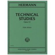 Hermann, F.: Technical Studies Op. 22 