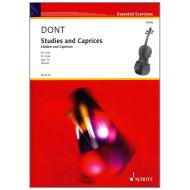 Dont, J.: Etüden und Capricen op.35 