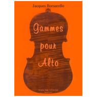 Borsarello, J.: Gammes pour alto 