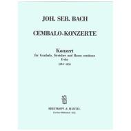 Bach, J. S.: Cembalokonzert D-Dur BWV 1054 