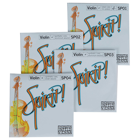 SPIRIT! corde per violino SET di Thomastik-Infeld 4/4 | medio