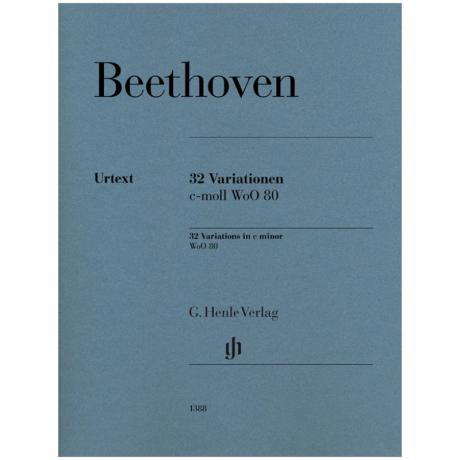 Beethoven, L. v.: 32 Variationen WoO 80 c-Moll 