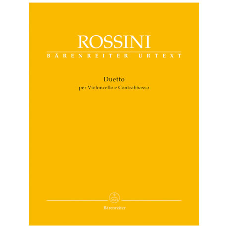 Rossini, G.: Duetto per Violoncello e Contrabbasso 