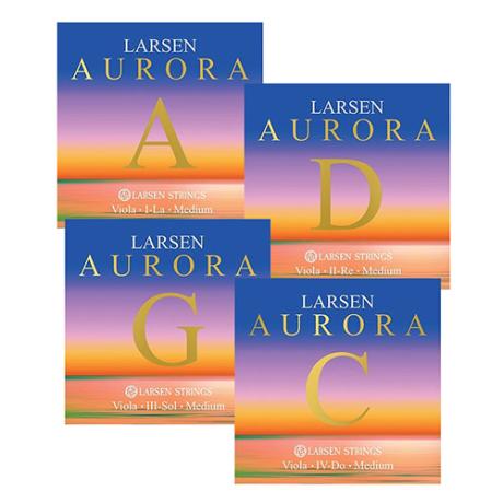 AURORA corde per viola SET di Larsen 4/4 | medio