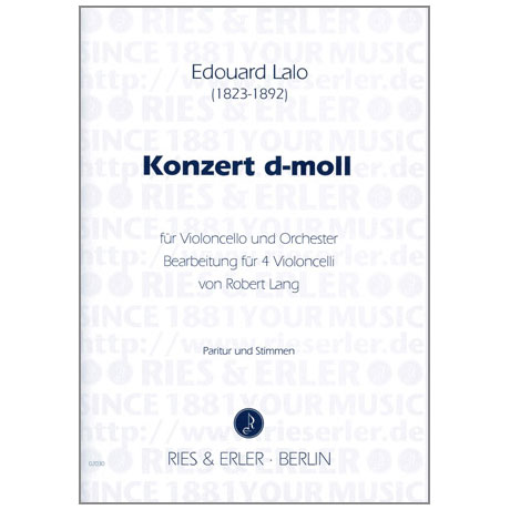 Lalo, E.: Violoncellokonzert d-moll 