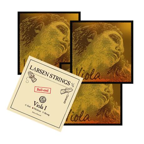 EVAH PIRAZZI GOLD corde per viola Re-Sol-Do + Larsen La 4/4 | medio