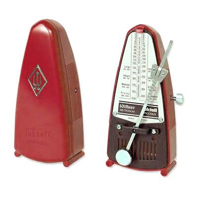 WITTNER Piccolo metronomo rosso rubino