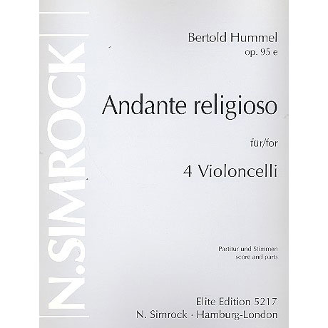 Hummel, B.: Andante religioso Op. 95e 