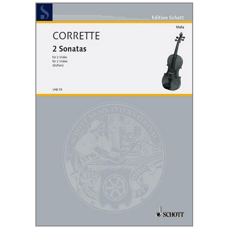 Corrette, M.: 2 Violasonaten und 1 Menuett 
