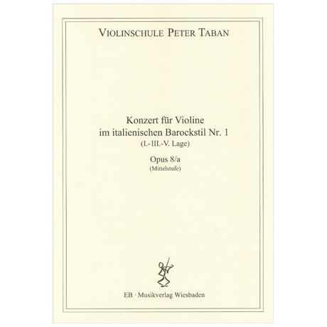 Taban, P.: Konzert im italienischen Barockstil Nr. 1  Op. 8/a 