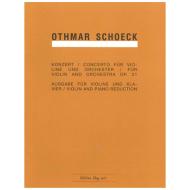 Schoeck, O.: Violinkonzert Op. 21 B-Dur 