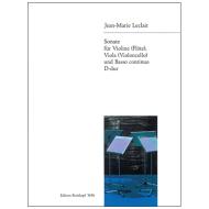 Leclair, J.-M.: Triosonate D-Dur 