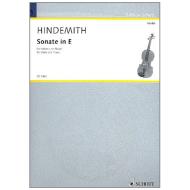 Hindemith, P.: Sonate in E 