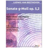 Beethoven, L. v.: Kontrabasssonate Op. 5/2 g-Moll 