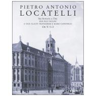 Locatelli, P. A.: 6 Triosonaten Op. 5 Band 1 (Nr. 1-3) 