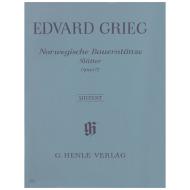 Grieg, E.: Norwegische Bauerntänze (Slatter) Op. 72 