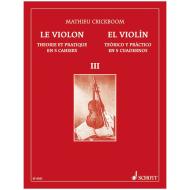 Crickboom, M.: Le Violon – Theorique et Pratique Vol. 3 