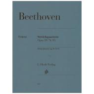Beethoven, L. v.: Streichquartette Op. 59/1-3, 74, 95 