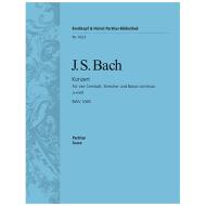 Bach, J. S.: Cembalokonzert a-Moll BWV 1065 