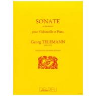 Telemann, G.: Sonate La mineur 
