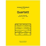 Offenbach, J.: Celloquartett A-Dur (1848) 