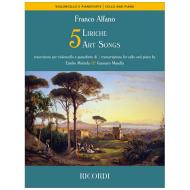 Alfano, F.: 5 Liriche - Artsongs 