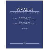 Vivaldi, A.: Sämtliche Sonaten RV 39-47 
