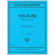 Rachmaninov, S.: Vocalise (for 6 cellos) 