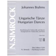 Brahms, J.: Ungarische Tänze Band 2 (Nr.6-10) 