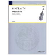 Hindemith, P.: Meditation Nr. 8 aus "Nobilissima Visione" 