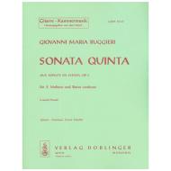 Ruggieri, G. M.: Sonata quinta g-Moll Op. 3 