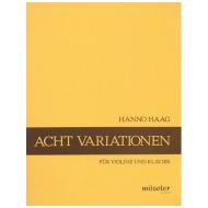 Haag, H.: 8 Variationen 
