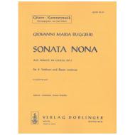 Ruggieri, G. M.: Sonata nona d-Moll Op. 3 