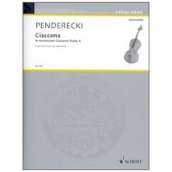 Penderecki, K.: Ciaccona – In memoriam Giovanni Paolo II 