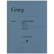 Grieg, E.: Lyrische Stücke Heft V Op. 54 