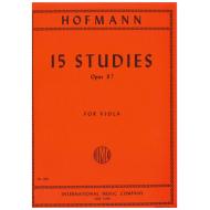Hofmann, R.: 15 Etüden Op. 87 