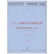 Albrechtsberger, J.G.: Divertimento a tre F-Dur 