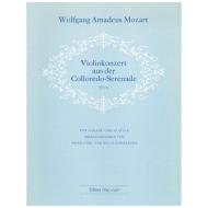 Mozart, W. A.: Violinkonzert aus der Colloredo-Serenade 