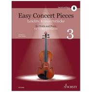 Mohrs, P.: Leichte Konzertstücke Band 3 (+Online Audio) 