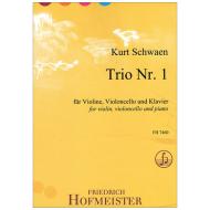 Schwaen, K.: Trio Nr. 1 