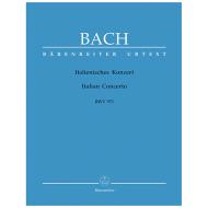 Bach, J. S.: Italienisches Konzert BWV 971 