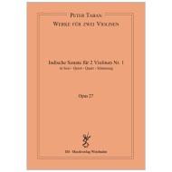 Taban, P.: Indische Duo-Sonate Nr. 1 Op. 27 