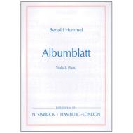 Hummel, B.: Albumblatt 