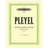 Pleyel, I. J.: 6 kleine Duos Op. 8 