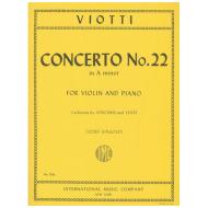 Viotti, G. B.: Violinkonzert Op. 22 a-Moll 