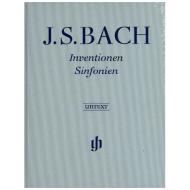 Bach, J. S.: Inventionen und Sinfonien BWV 772 – 801 