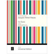 Mazas, J. F.: 6 Violinduos Op. 39 Band 1 
