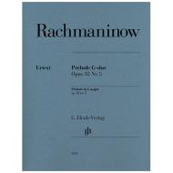 Rachmaninoff, S.: Prélude Op. 32/5 G-Dur 
