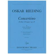 Rieding, O.: Concertino Op. 25 D-Dur 