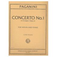 Paganini, N.: Violinkonzert Nr. 1 Op. 6 D-Dur (Flesch) 